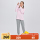 NIKE3BRAND 耐克童裝男女童衛衣+褲子2件套秋季兒童衛衣長(cháng)褲套裝
