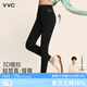 VVC鯊魚(yú)褲女外穿秋冬收腹提臀打底褲瑜伽褲【抗菌蜜臀褲】曜石黑L