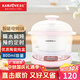 金灶（KAMJOVE）隔水燉 微電腦隔水燉盅 白瓷電燉鍋煲湯煮粥鍋 KV-08T 粉色 0.8L