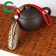 GUIG【精品】千眼菩提鑰匙扣手把件掛件5-7公分大小果子文玩配 千眼菩提手把件