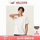 HOLLISTER24夏款經(jīng)典小海鷗情侶基礎(chǔ)款短袖T恤男裝女裝KI324-4042 白色 M (180/100A)