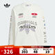 阿迪達(dá)斯 （adidas）【滔搏運(yùn)動(dòng)】Originals三葉草男子MOTO GFX T LS M長(zhǎng)袖T恤 KH1200 M