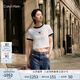 Calvin KleinJeans25春夏女士美式經典復古潮流ck高腰寬松闊腿牛仔褲47B936G U3N-牛仔藍 27