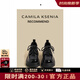CAMILA KSENIA厚底樂福鞋女款2025新款春夏軟底女鞋小皮鞋增高鞋子 黑色 37