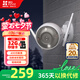 螢石 EZVIZ C3W 4MP 4MM 400萬(wàn)超清日夜全彩超清無(wú)線(xiàn)攝像頭 室外IP67防水監控 AI人形檢測 H.265編碼
