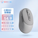 聯(lián)想（Lenovo）小新M2雙模無(wú)線(xiàn)藍牙鼠標 輕音便攜 類(lèi)膚手感 舒適辦公鼠標 電腦筆記本臺式一體機平板鼠標M2-BT 灰