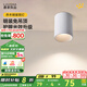 鹿家良品（LUUGAA）喬木明裝筒燈防眩光led射燈全光譜護(hù)眼無主燈具客廳臥室過道燈 筒燈|全光譜|7W|4000K|全白杯