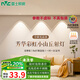 雷士照明（NVC）led家用小山丘射燈嵌入式客廳防眩小孔燈天花燈商用小桶燈 7W 暖白 雙層彩虹小山丘-75mm