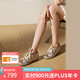 73Hours小桃同款女鞋假期富人25新款芭蕾德訓(xùn)鞋運(yùn)動(dòng)板鞋七夕禮物送女友 灰色 38