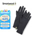 SMARTWOOL新品100%美利奴羊毛手套防寒保暖戶(hù)外騎行手套保暖8132 灰黑色010 S