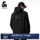 杰克·瓊斯（JACK&JONES） 秋季舒適潮時(shí)尚簡約男士微闊休閑學(xué)院風(fēng)連帽夾克外套男裝
