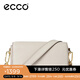愛步（ECCO）手提包單肩包 女士牛皮包包通勤 小號方包9108000 HL灰褐色910800090387