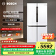 博世（BOSCH）冰箱605L大容量十字對(duì)開(kāi)門(mén) 四開(kāi)門(mén)變頻家用電冰箱 一級(jí)能效 風(fēng)冷無(wú)霜 5mm微縫半嵌 支持國(guó)家補(bǔ)貼 大白鯨KMF61A20TI 精細(xì)分儲(chǔ)