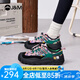 快樂瑪麗（J&M）運(yùn)動鞋女七夕禮物新款戶外露營登山鞋厚底徒步鞋丑萌休閑老爹鞋女 紫色 【四季款/明星同款】 37 (曬圖送20元紅包）