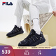 FILA 斐樂(lè )TREK滿(mǎn)天星老爹鞋男鞋新款休閑鞋時(shí)尚復古運動(dòng)鞋跑鞋 F12M211129FCB-魚(yú)子灰/黑 42