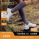 愛步（ECCO）BIOM C蹤跡 透氣厚底老爹鞋戶外徒步運(yùn)動(dòng)鞋女 健步803223 銀色39