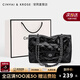CinvaiKrose包包女包輕奢侈流浪包2025新款斜挎包品牌單肩包高級鏈條包 黑色生日禮物送女友