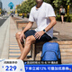 EAGLE CREEK美國逸客背包戶外旅行休閑超輕便2合1聰明可擴(kuò)展雙肩包懶人背包 藍(lán)色