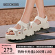 斯凱奇（Skechers）蜜糕鞋女鞋夏季踩屎感外穿涼鞋厚底透氣輕便沙灘鞋戶外鞋119876