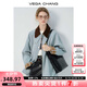 VEGA CHANG【現(xiàn)貨】藍(lán)色風(fēng)衣女短款2025新款秋季美式小個(gè)子工裝風(fēng)外套上衣 灰天藍(lán) M