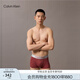 Calvin Klein內(nèi)衣【七夕禮物明星同款炫光引力帶】25夏男士ck低腰內(nèi)褲男NB4127 W0V-磚紅 1條 L