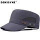德西納不褪色帽子男四季快干平頂帽跑步運動(dòng)戶(hù)外老頭防風(fēng)帽鴨舌帽高檔