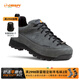 CRISPI 春夏徒步鞋男女戶外低幫摩納哥防水透氣登山鞋MONACO LOW 25新品 黑灰色 56606900 42
