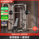 康斯特（KANGSITE）深蹲架健身器材多功能一體機杠鈴臥推架家用龍門(mén)架引體綜合訓練器 【美式/升級高拉】+60kg杠鈴+凳