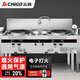 志高（CHIGO）猛火灶商用燃?xì)庠畈讳P鋼灶臺(tái)燃?xì)庠铒埖昃频晔程脧N房專用 SZCT30/60-B1
