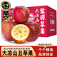 鯨咚億農(nóng)鹽源冰糖心丑蘋果大涼山丑蘋果脆甜冰糖心蘋果新鮮水果年貨禮盒 9.5-10斤大果精選帶箱凈重8.6斤