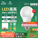 FSL佛山照明LED燈泡節(jié)能燈大螺口球泡5W白光6500K5只裝 