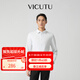 威可多（VICUTU）【Ever襯衫】男士潮流去污襯衫長(cháng)袖商務(wù)百搭舒適襯衣男友七夕禮物 白色 L (175B)