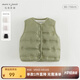 MARC&JANIE馬克珍妮男女童羽絨馬甲冬裝兒童超輕保暖羽絨服背心秋童裝240911