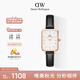 丹尼爾惠靈頓（DanielWellington）DW經(jīng)典小方表手表女時(shí)尚皮帶女士手表送女友七夕禮物DW00100434