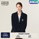 Teenie Weenie小熊女裝西裝2025年秋季新款學院風簡約大方時髦外套 藏青色 S