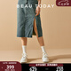 BEAUTODAY厚底小白鞋女鞋2025新款夏季白色增高板鞋子女透氣休閑運(yùn)動(dòng)鞋女鞋 米白色 35