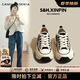 CAMILA KSENIA運(yùn)動(dòng)板鞋2025新款帆布鞋舒適時(shí)尚厚底顯高休閑阿甘鞋子 黑色 38