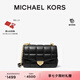 MICHAEL KORS邁克高仕 MK【七夕禮物】Soho 小號羊皮絎縫海綿包 黑色 001 小號 順豐空運 極速發(fā)貨