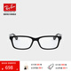 雷朋（RayBan）光學(xué)鏡架全框簡(jiǎn)約百搭男女款矩形近視鏡框0RX5296D禮物 2000黑色鏡框尺寸55 單鏡框