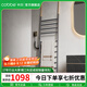 卡貝（cobbe）電熱毛巾架家用衛生間落地除濕殺菌智能加熱烘干浴室置物架浴巾架 槍灰落地置物智能款左