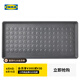 宜家（IKEA）BAGGMUCK 貝格馬克塑料鞋墊室內(nèi)戶外輕便耐用易清潔 灰色71x35cm