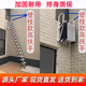 伸縮樓梯收納多功能家用不銹室外鋁合金加厚閣樓壁掛式復(fù)式壁掛式 高扶手框架寬度60高度70 手動加厚加筋碳鋼2-2.5米