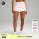 lululemon丨Pace Rival 女士運動(dòng)中腰短裙 速干 芯吸 LW8A78R 草莓奶昔粉 XS /4