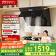 帥康（Sacon）側(cè)吸式抽油煙機(jī)家用 26m3變頻1100pa【國家補(bǔ)貼立減20%】熱熔自清洗揮手智控脫排C825