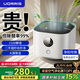 UORRIS德國歐瑞氏空氣凈化器除甲醛新房家用桌面辦公室小型除煙味去醛神器 清新白 【含耗材丨除醛率99%】 實時檢測丨主動捕捉丨效果可視化