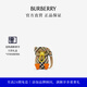 博柏利（BURBERRY）【禮物】水鳥設(shè)計(jì)格紋尼龍迷你水瓶套斜挎包