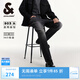 杰克·瓊斯（JACK&JONES）男裝四季恒溫彈力柔軟舒適903直筒牛仔褲男潮流百搭褲子品牌男褲 134深灰牛仔 寬松直筒，卡碼拍小 31 175 W31/L30