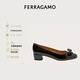 菲拉格慕（Ferragamo）女士Vara蝴蝶結(jié)高跟鞋 0591963_1D _ 75 七夕禮物送女友