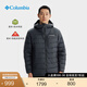 Columbia哥倫比亞戶外男子拒水銀點鴨絨650蓬保暖羽絨服WE6941 010 M (175/96A)