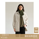 旅途原品 鵝絨服女短款輕薄羽絨服襯衣95白鵝絨襯衫款長(cháng)\/短式休閑外套秋 短款 - 青茶米（嵿級95白鵝絨） S/155